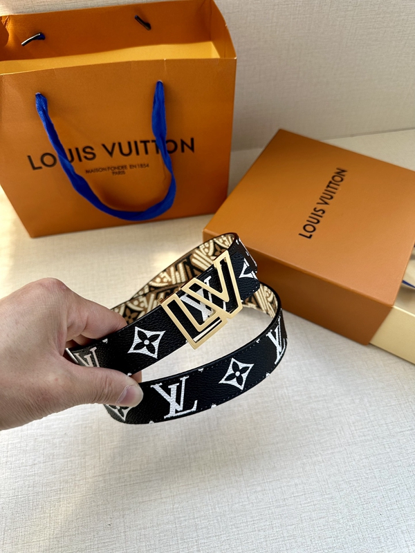 激安ルイヴィトンベルト素材ディテール